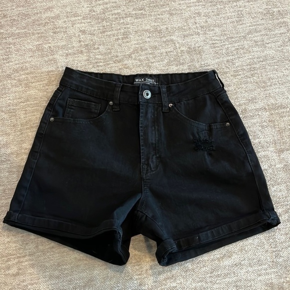 Wax Jean Shorts Size S